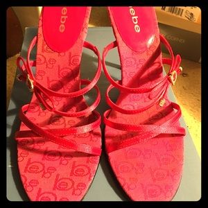 Bebe straps shoes